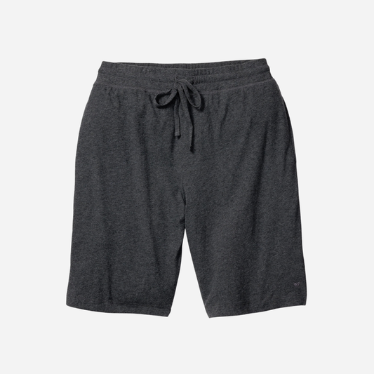 Men's Classic Pima Shorts - Dark Heather Grey