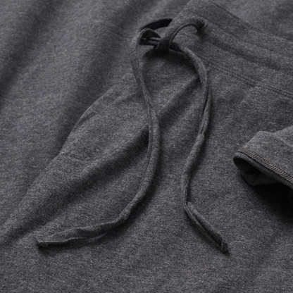 Men's Pima Pants in Dark Heather Grey