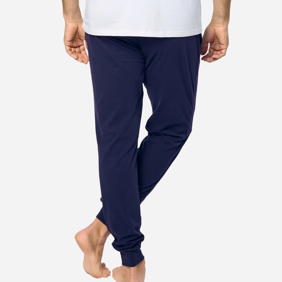 Men's Pima Pants in Navy