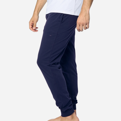 Men's Pima Pants in Navy