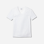 Men's Pima V-Neck Top in White