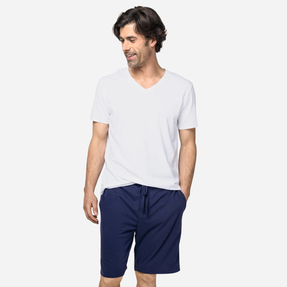 Men's Classic Pima Shorts in Navy