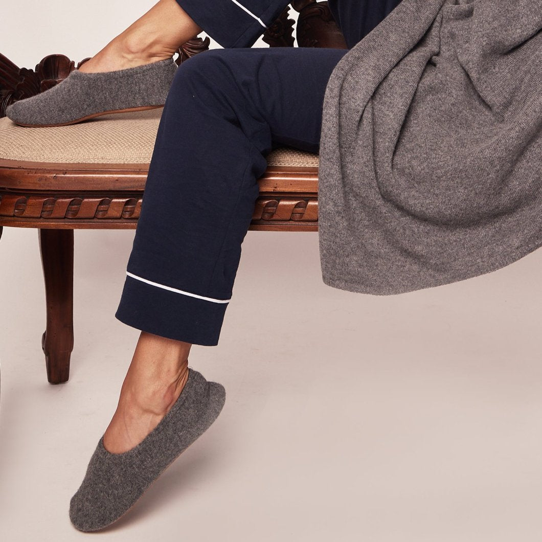 Women's Cashmere Slippers