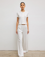Pointelle Cotton Boxer Pant