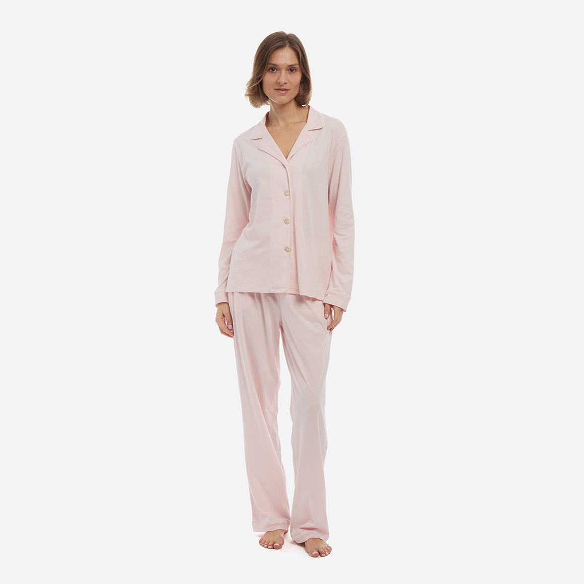 Organic Pima Cotton Long PJ Set