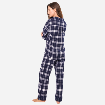 Women's Brushed Twill Pajama Set