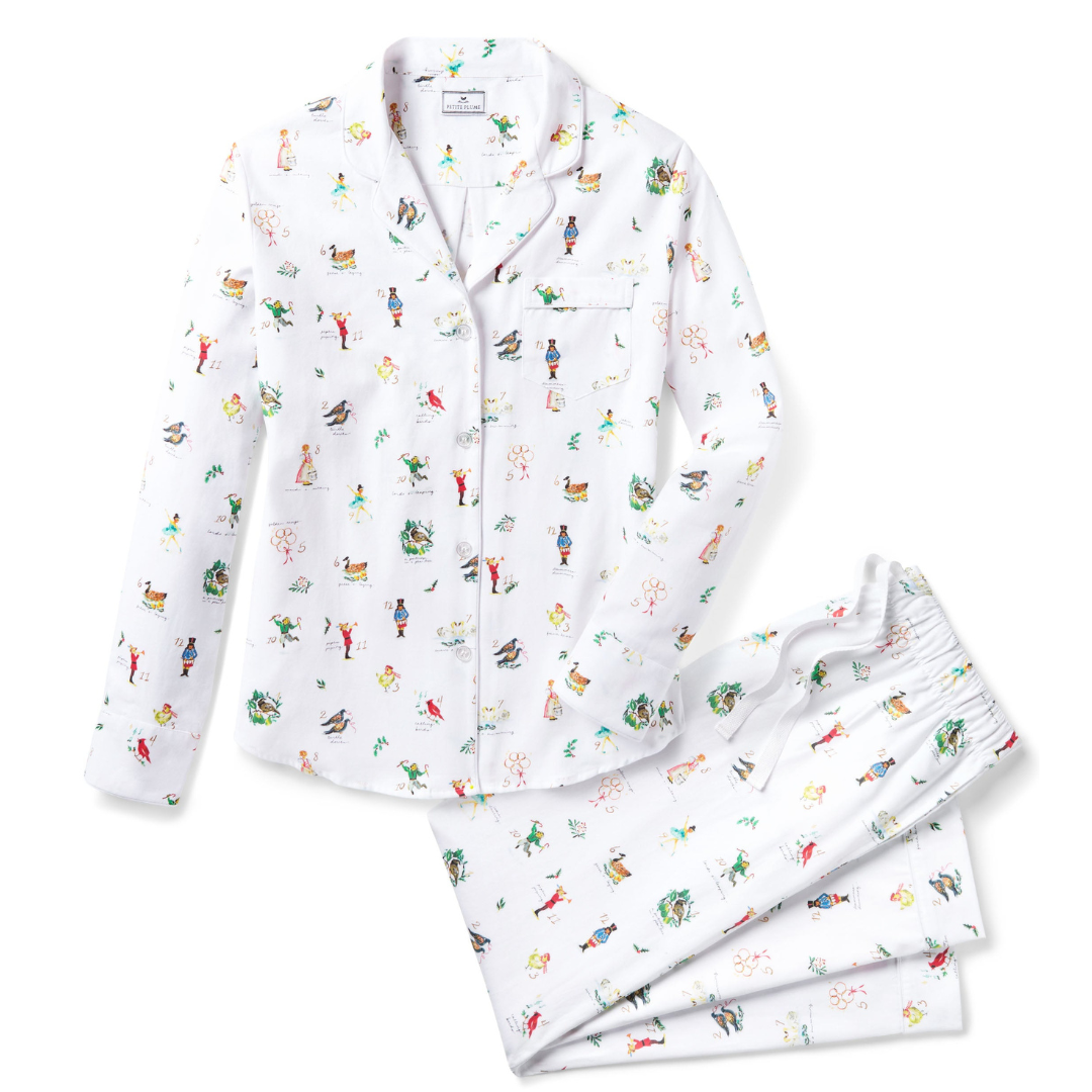 Women's Twill Pajama Set
