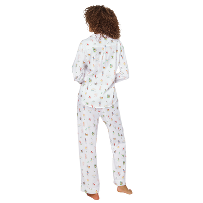 Women's Twill Pajama Set