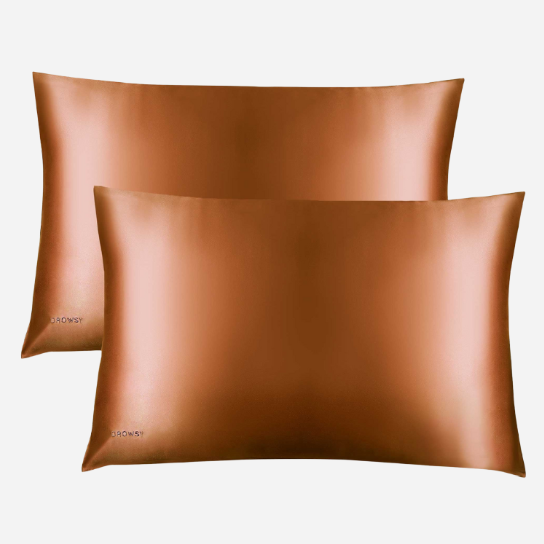 Silk Pillowcase - Pumpkin Spice