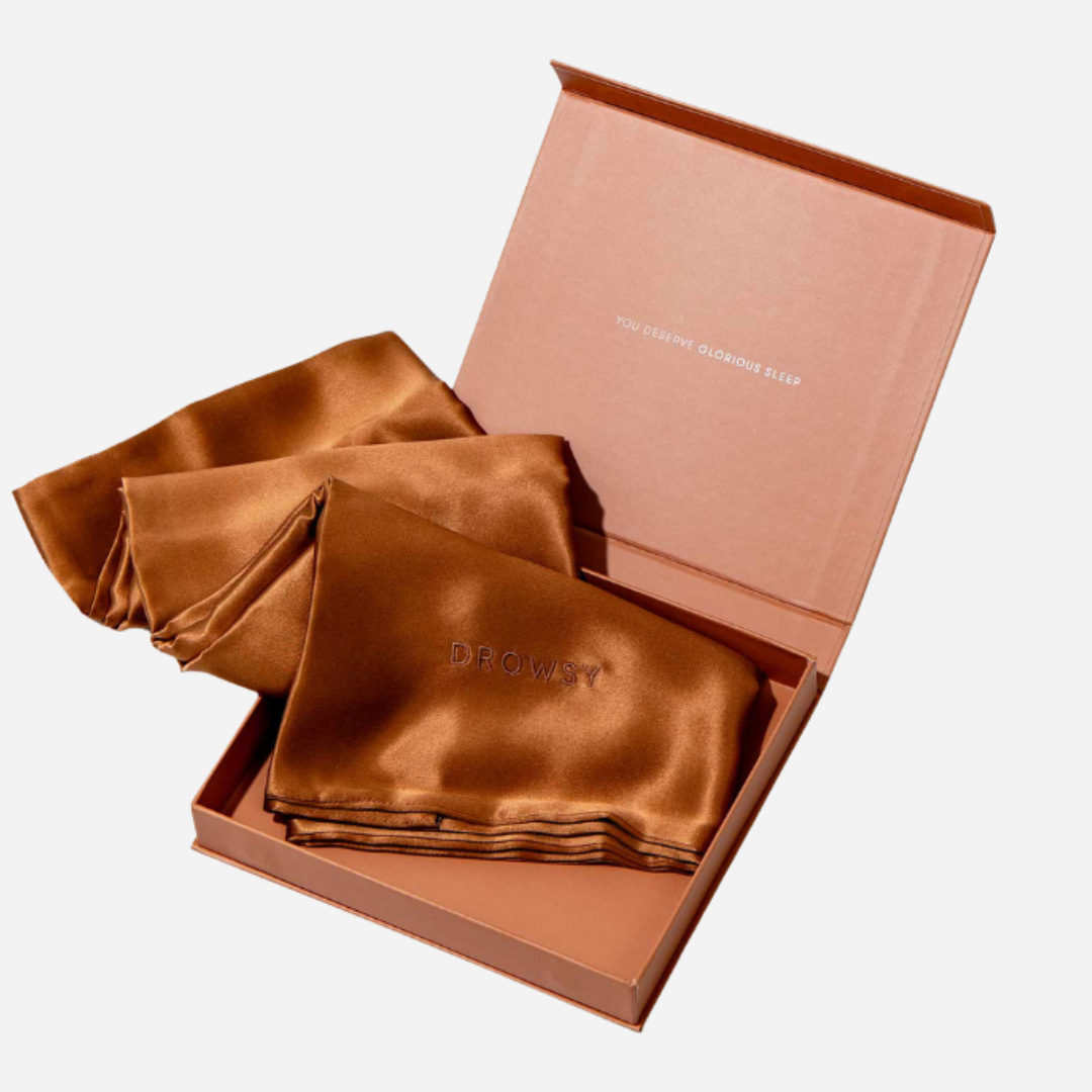 Silk Pillowcase - Pumpkin Spice