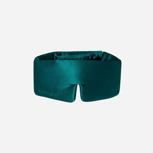 Silk Sleep Eye Mask - Green Sapphire