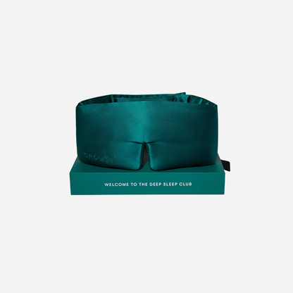 Silk Sleep Eye Mask - Green Sapphire