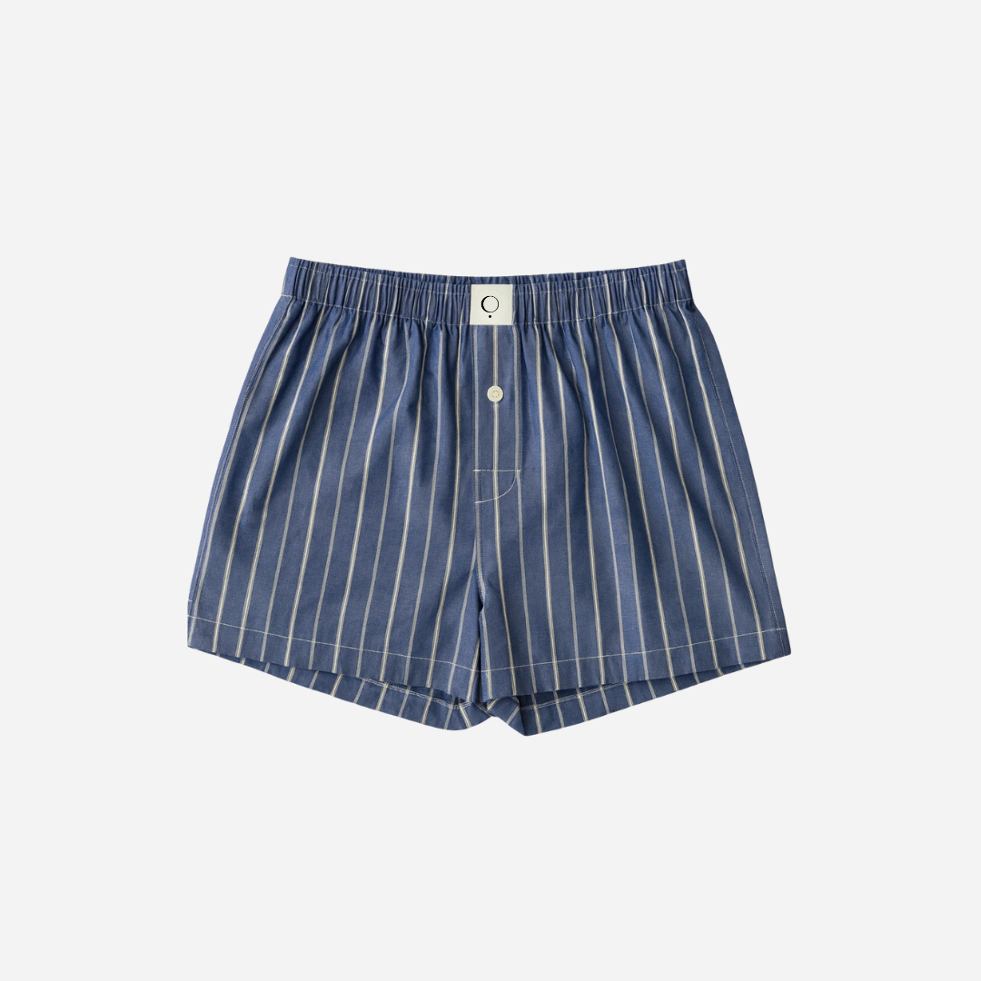Unisex Striped Cotton Boxer