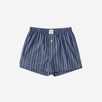 Unisex Striped Cotton Boxer