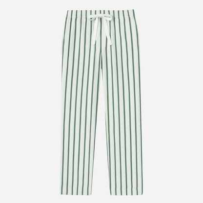 Unisex Striped Tencel™ Boyfriend Pant