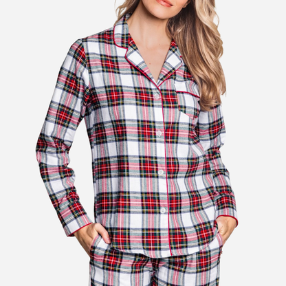 Women's Brushed Cotton Pajama Set