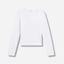 Margo Cotton Long Sleeve Crewneck Tee