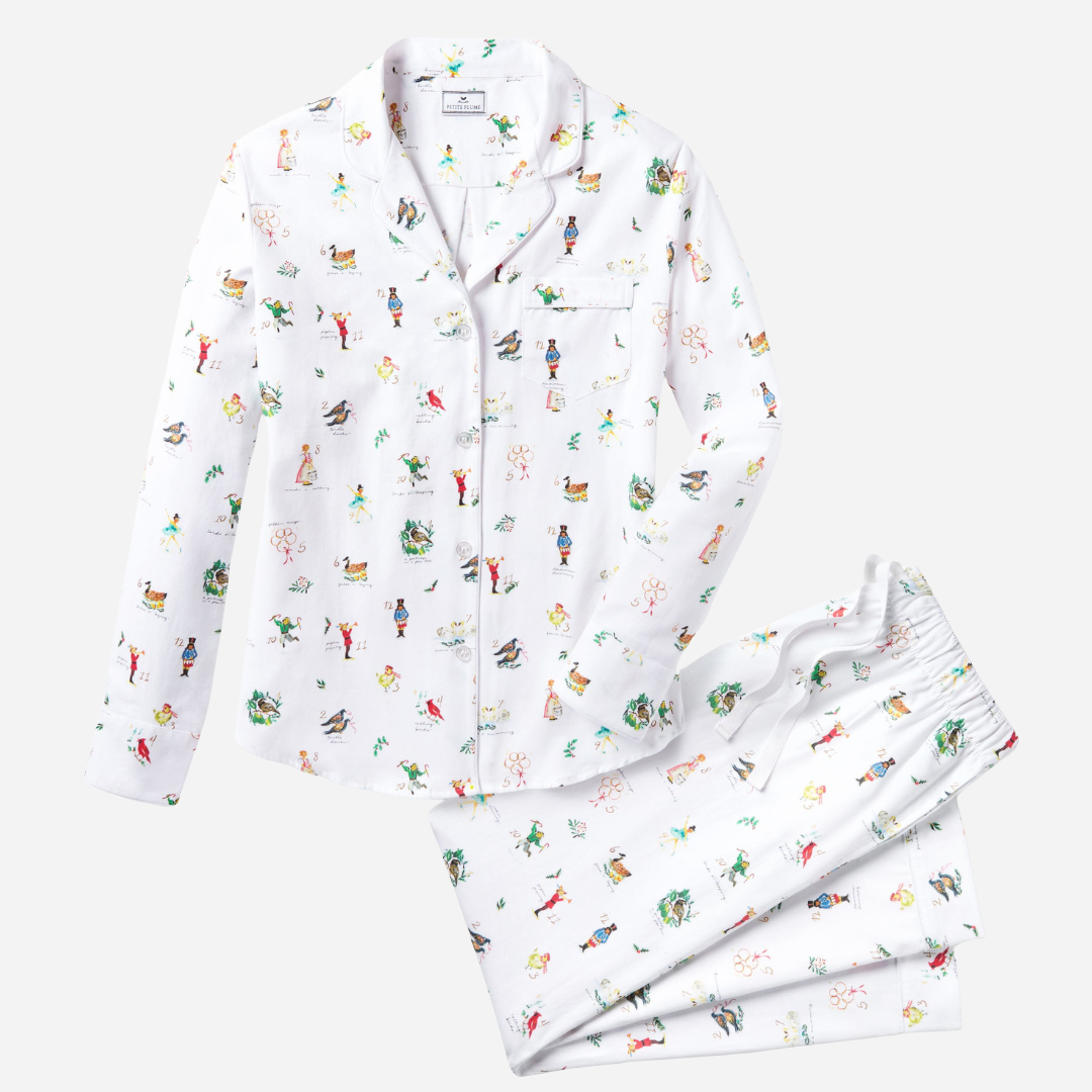 Women's Twill Pajama Set