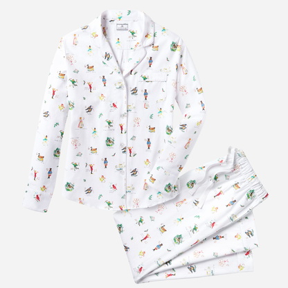 Women's Twill Pajama Set