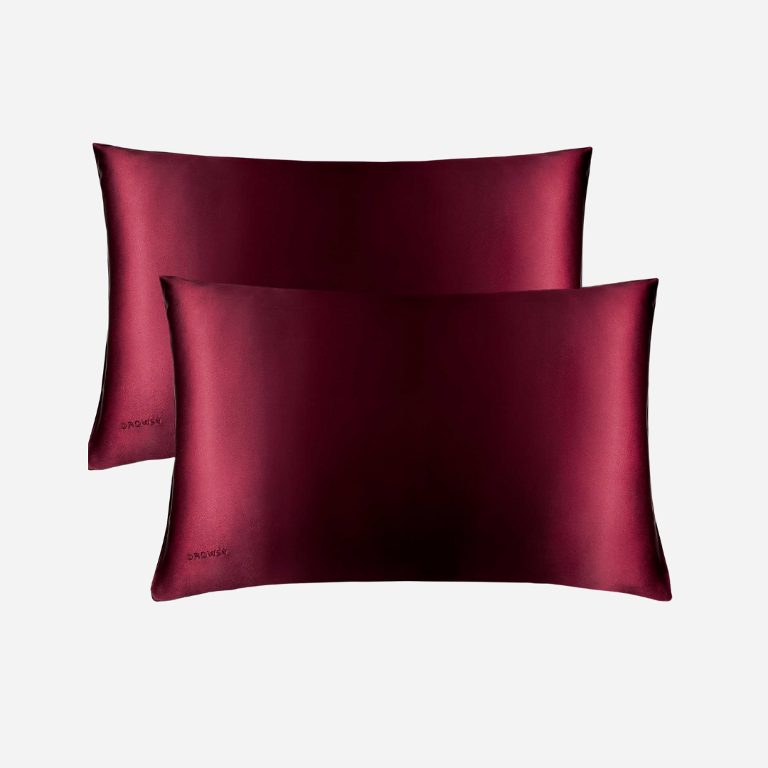 Silk Pillowcase - La Vie En Rouge