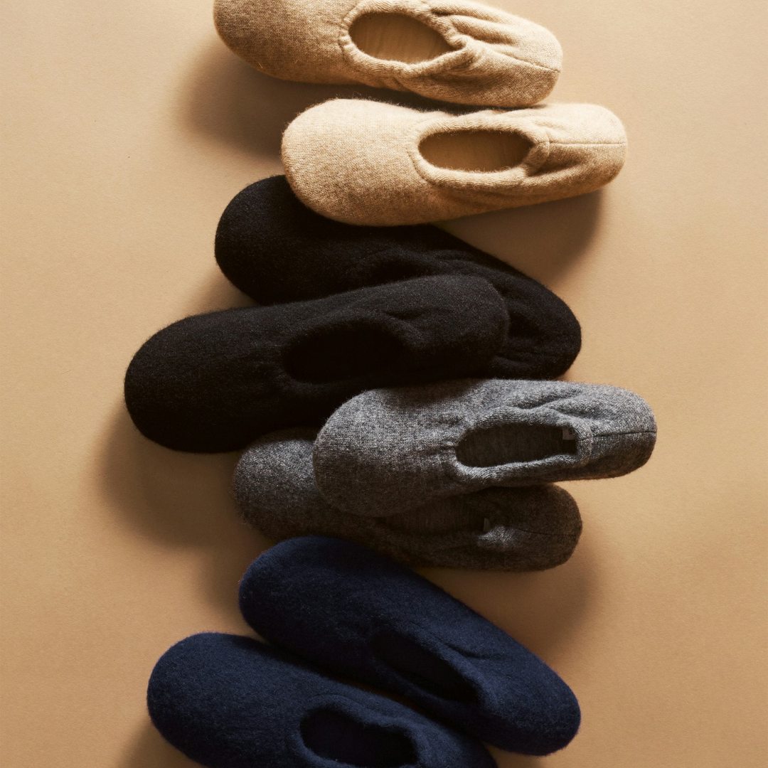 Women's Cashmere Slippers