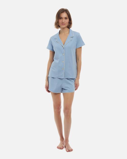 Organic Pima Cotton Short PJ Set