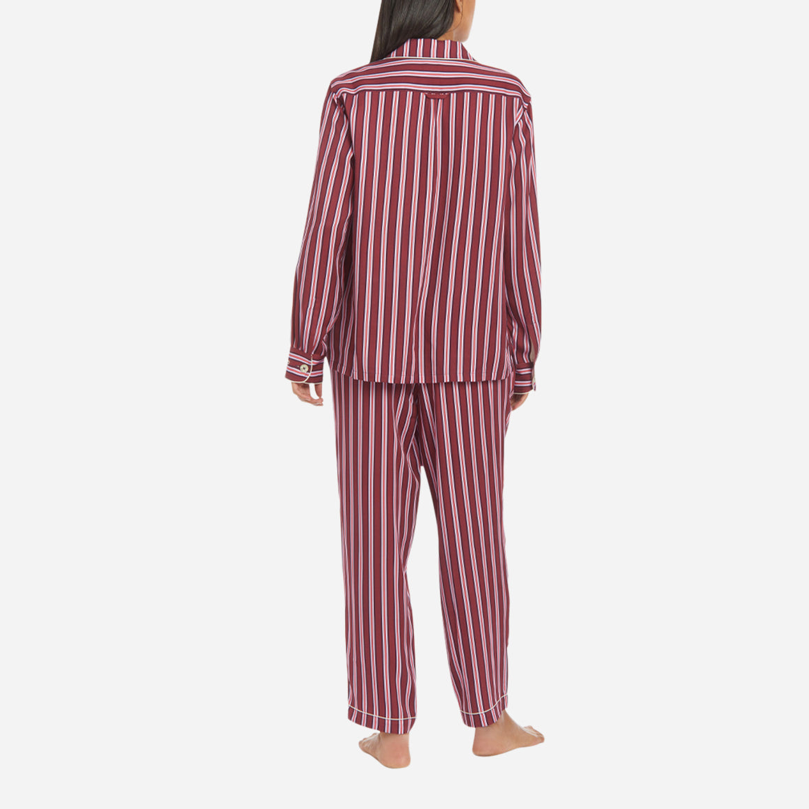 Striped Soft TENCEL™ Long PJ Set