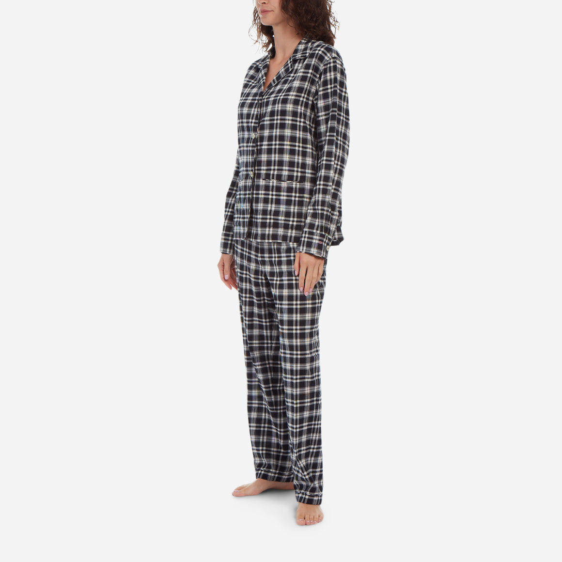 Brushed Flannel Plaid Long PJ Set – The Sleep Code