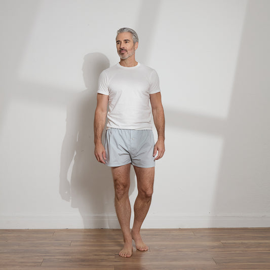 Unisex Organic Cotton Poplin Boxer