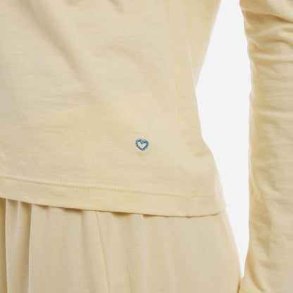 Organic Pima Cotton Long Sleeve Henley
