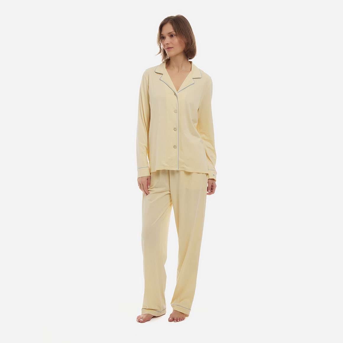 Organic Pima Cotton Long PJ Set
