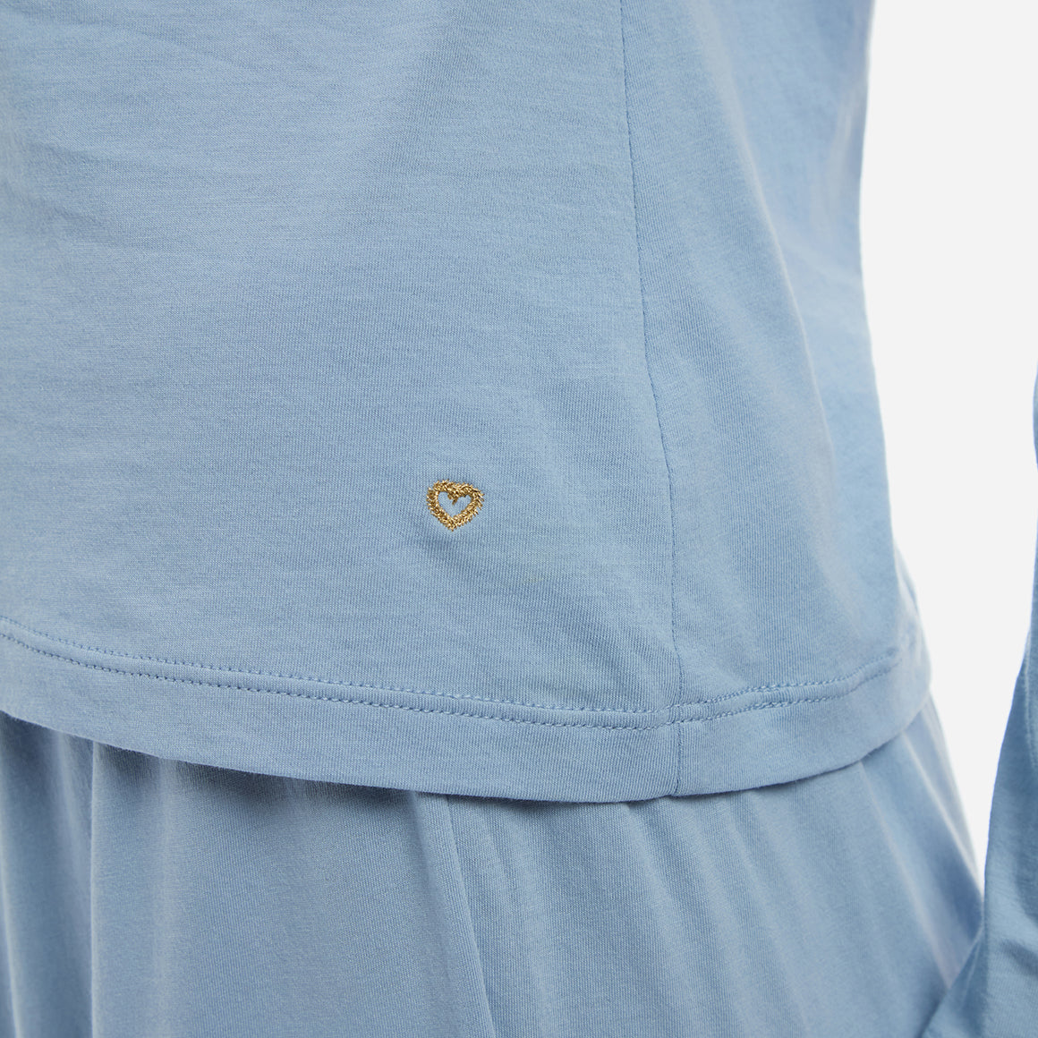 Organic Pima Cotton Long Sleeve Henley