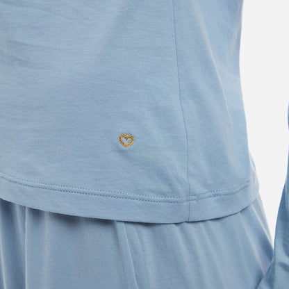 Organic Pima Cotton Long Sleeve Henley