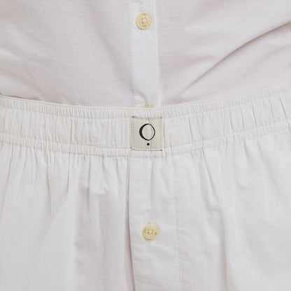 Cotton Poplin Eyelet Short