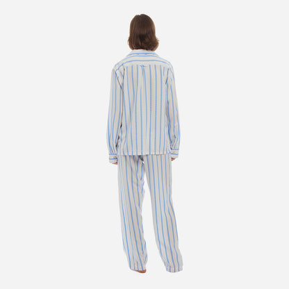 Striped Tencel™ Long PJ Set