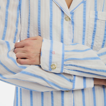 Striped Tencel™ Long PJ Set