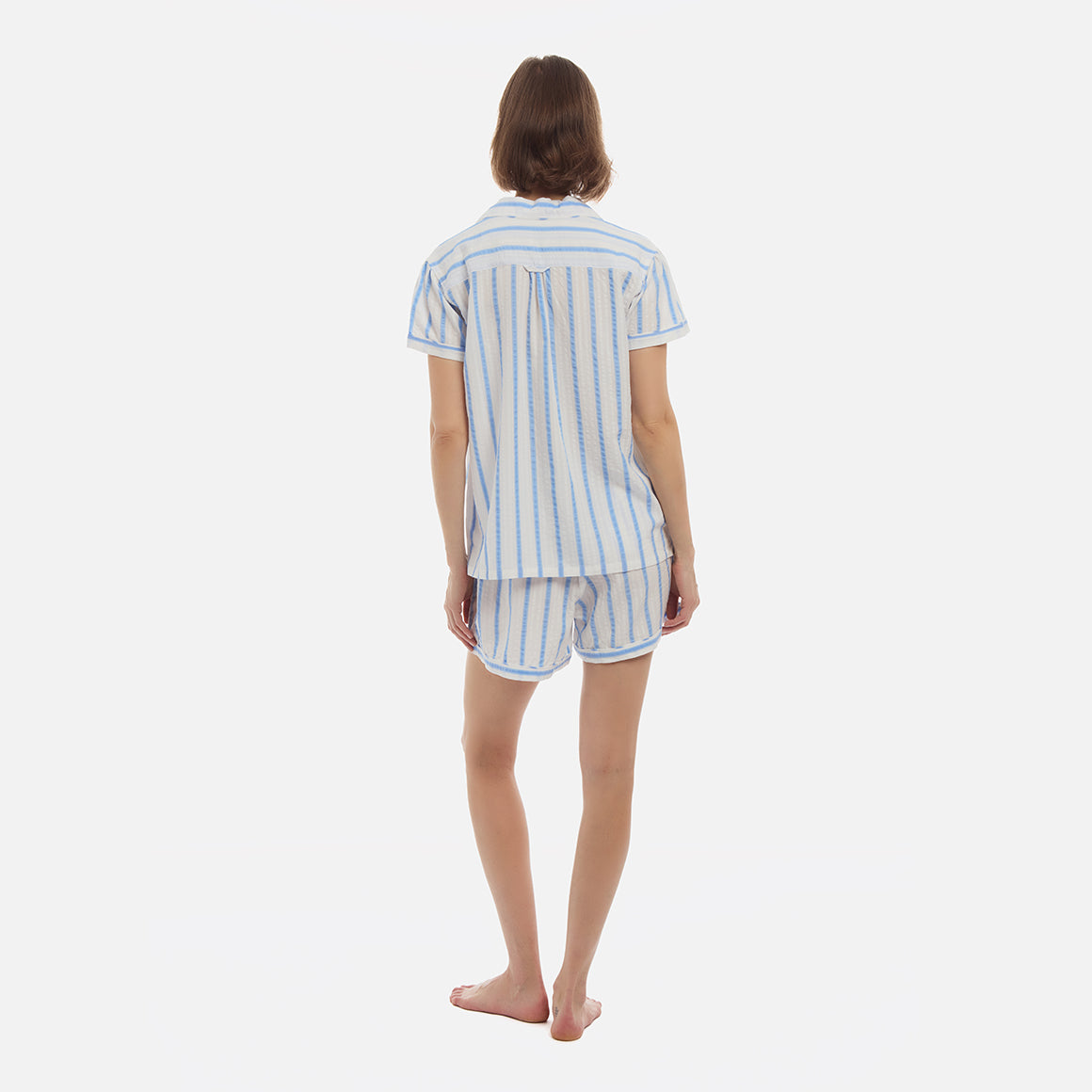 Striped Tencel™ Short PJ Set