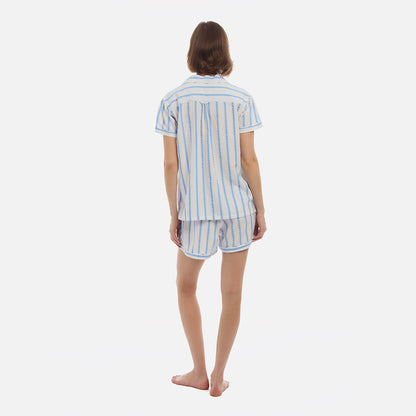 Striped Tencel™ Short PJ Set