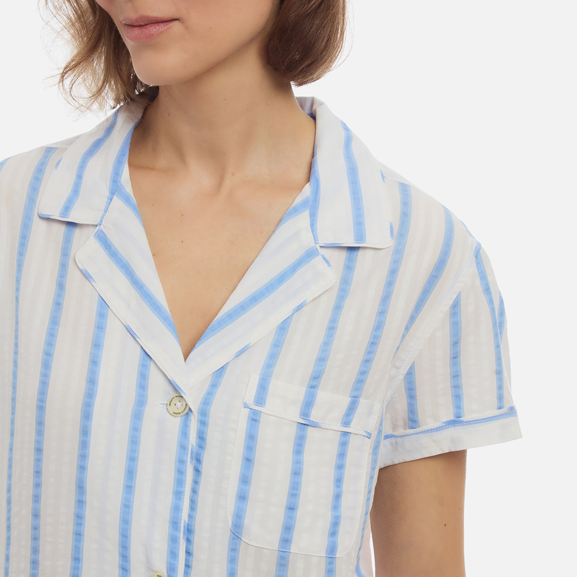 Striped Tencel™ Short PJ Set