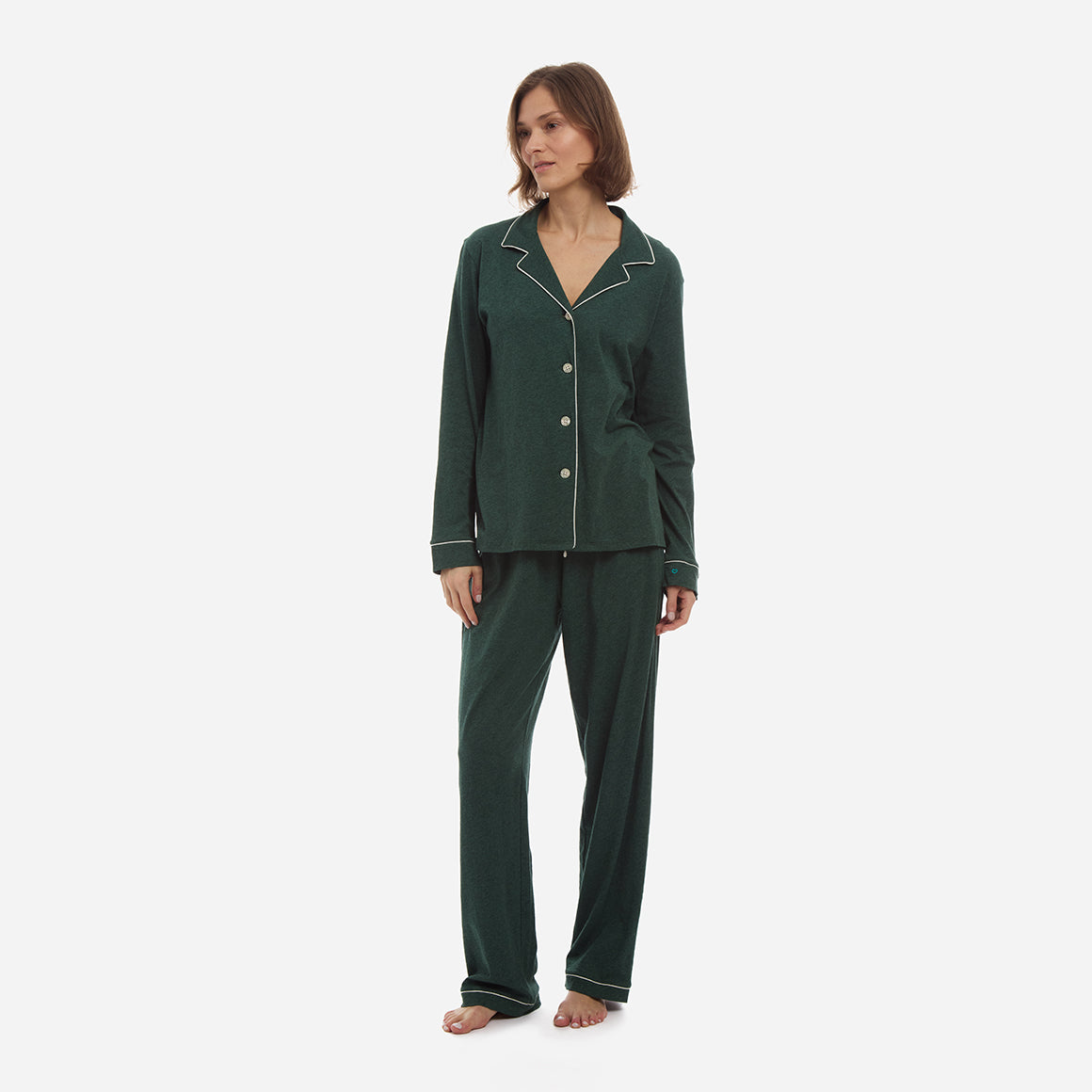 Organic Pima Cotton Long PJ Set