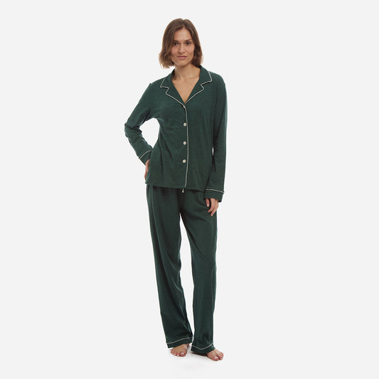 Organic Pima Cotton Long PJ Set