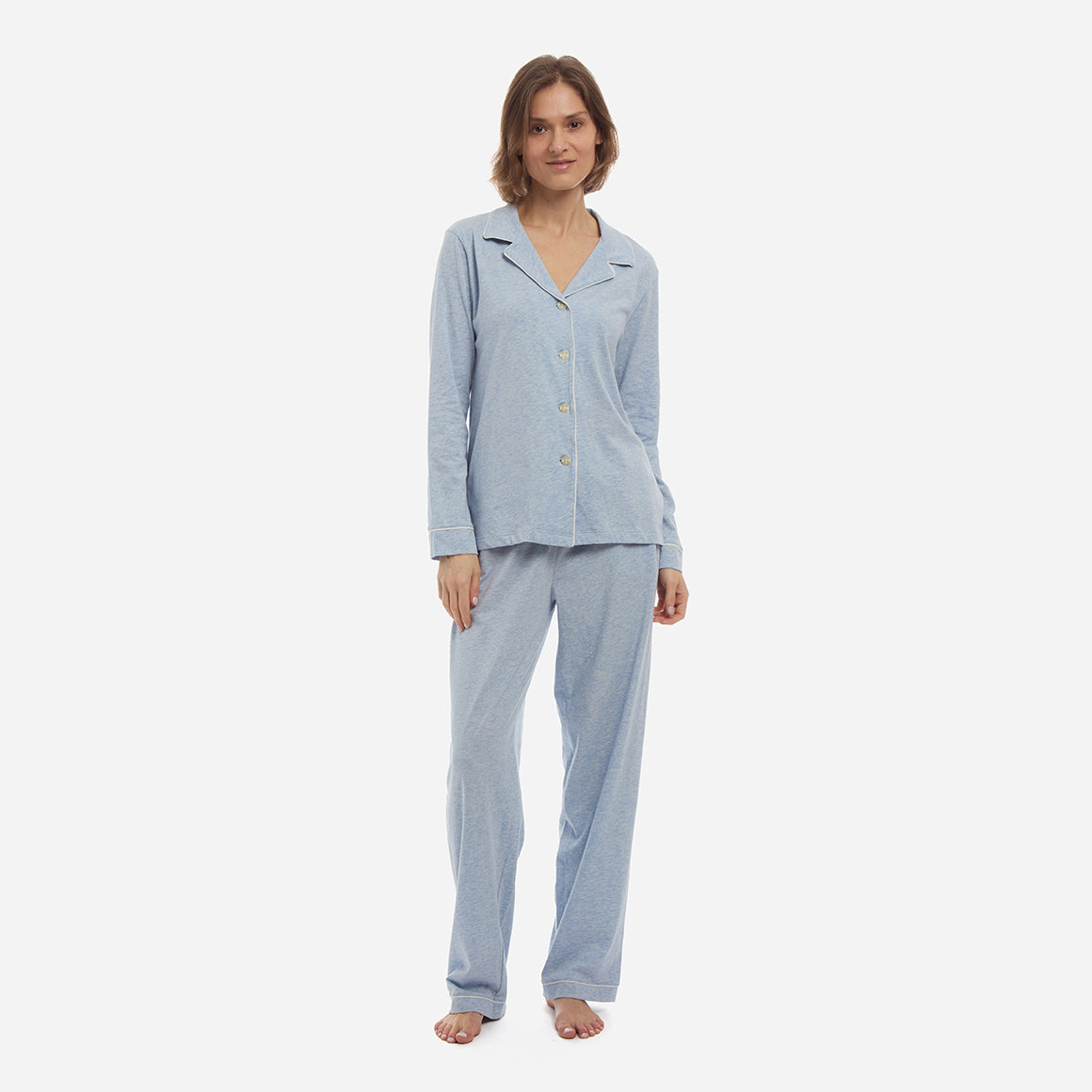 Organic Pima Cotton Long PJ Set