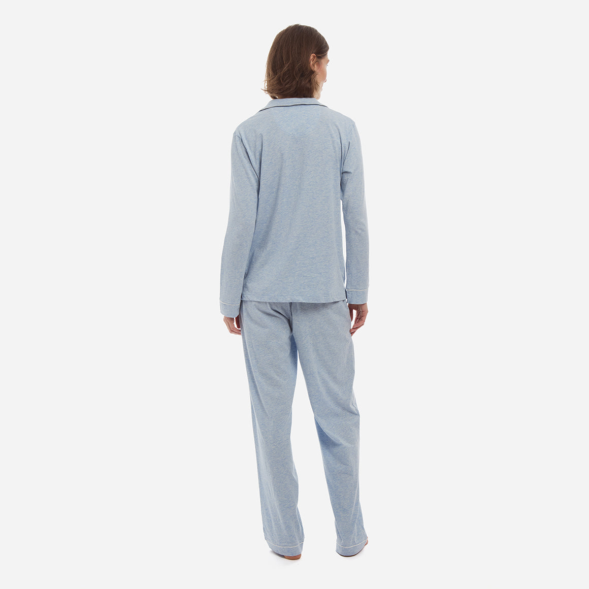 Organic Pima Cotton Long PJ Set