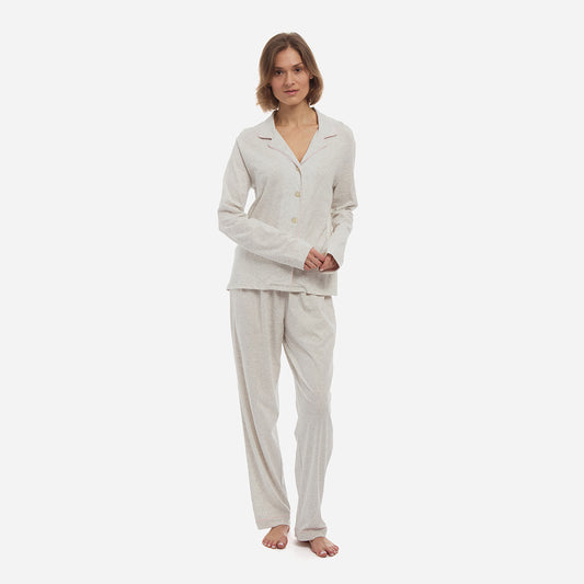 Organic Pima Cotton Long PJ Set