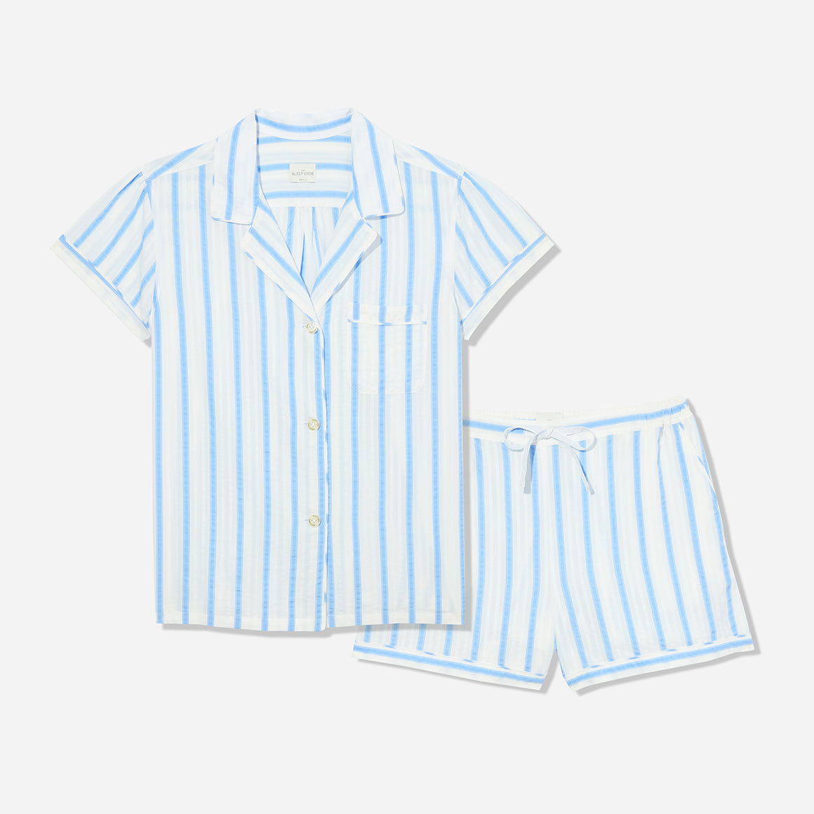 Striped Tencel™ Short PJ Set