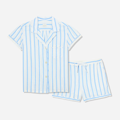 Striped Tencel™ Short PJ Set