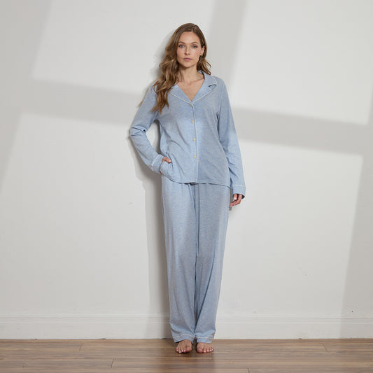 Organic Pima Cotton Long PJ Set
