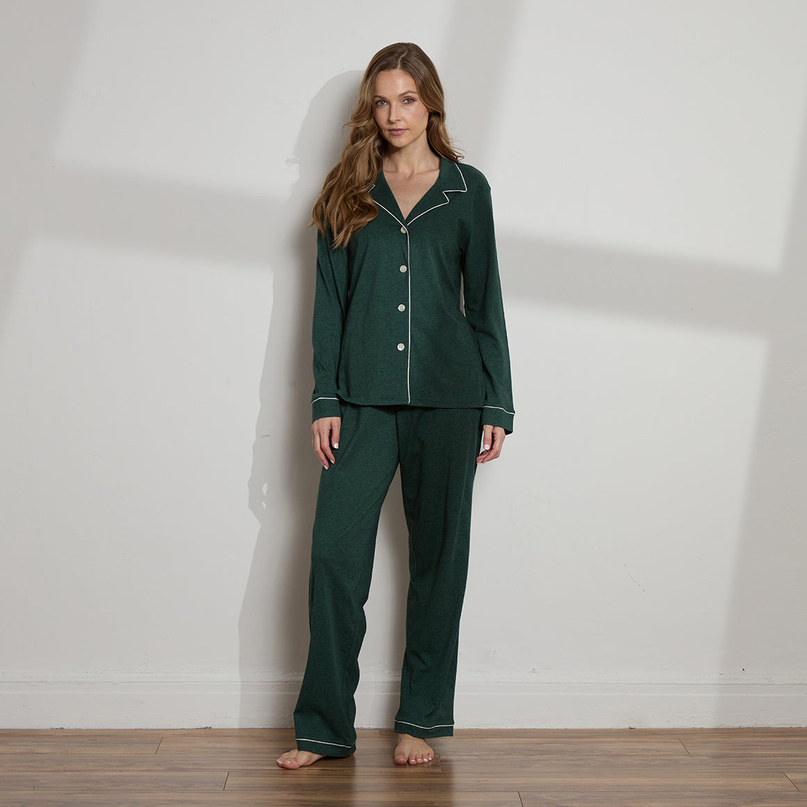 Organic Pima Cotton Long PJ Set