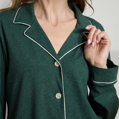 Organic Pima Cotton Long PJ Set