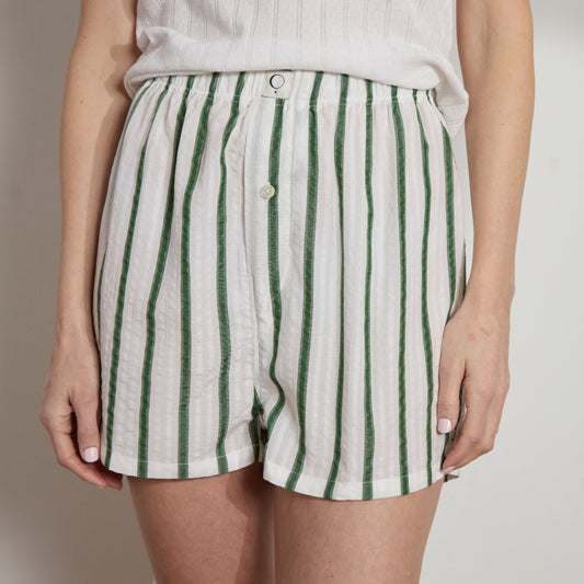 Unisex Striped Tencel™ Boxer